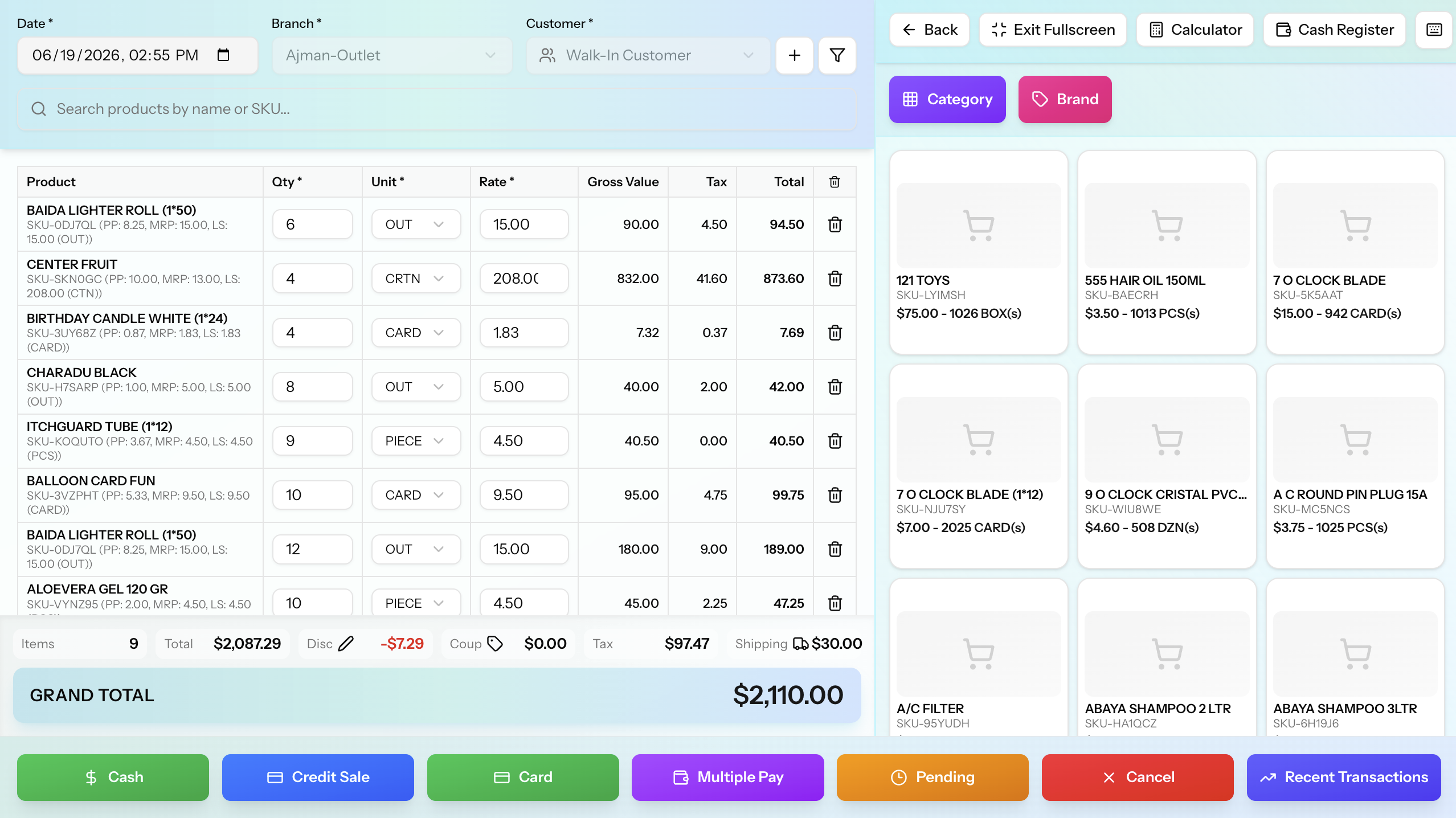 Project screenshot